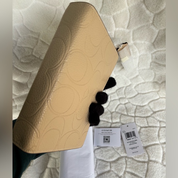 Coach Slim Crossbody Bag In Signature Leather - Picture 8 of 16